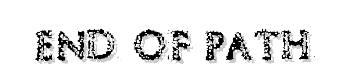 End-Of-Path font